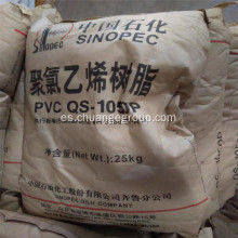 Resina de PVC Sinopec a base de etileno K67 QS-1050P